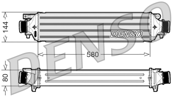 Interkoeler Denso DIT09108