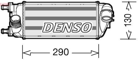 Interkoeler Denso DIT09113