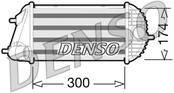 Interkoeler Denso DIT47001