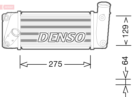 Interkoeler Denso DIT50009