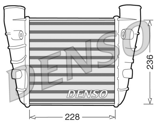 Interkoeler Denso DIT99001