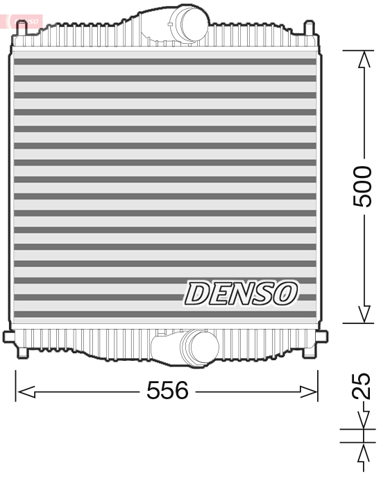 Interkoeler Denso DIT99002