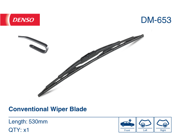 Denso Ruitenwisserblad DM-653