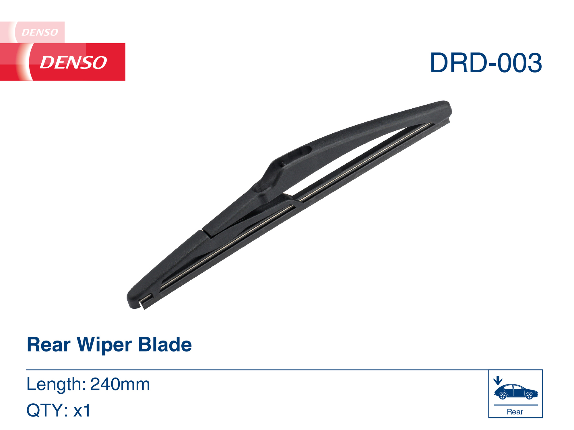 Denso Ruitenwisserblad DRD-003