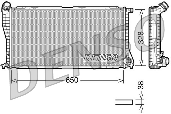 Radiateur Denso DRM05002