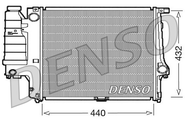 Radiateur Denso DRM05037