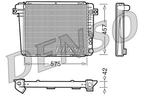 Radiateur Denso DRM05051