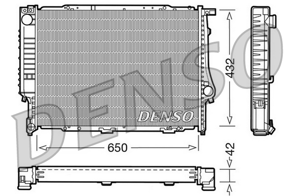 Radiateur Denso DRM05055