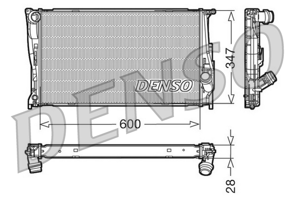 Radiateur Denso DRM05111