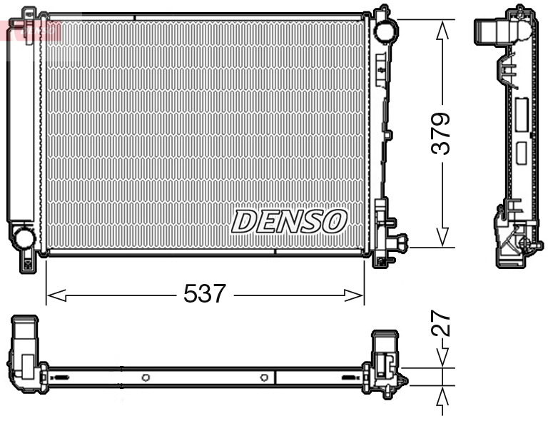 Radiateur Denso DRM06003