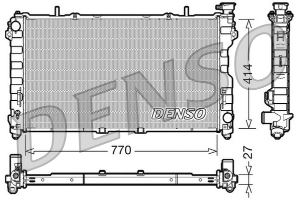 Radiateur Denso DRM06011