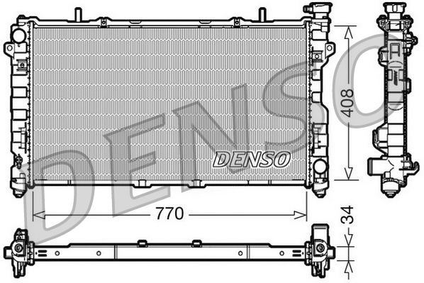 Radiateur Denso DRM06012