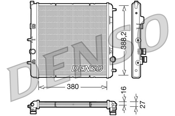 Radiateur Denso DRM07003