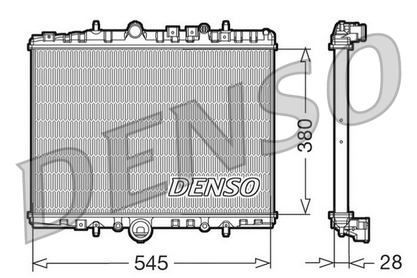 Radiateur Denso DRM07056