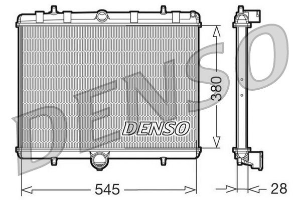 Radiateur Denso DRM07060