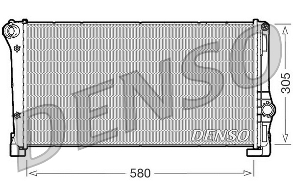 Radiateur Denso DRM09104