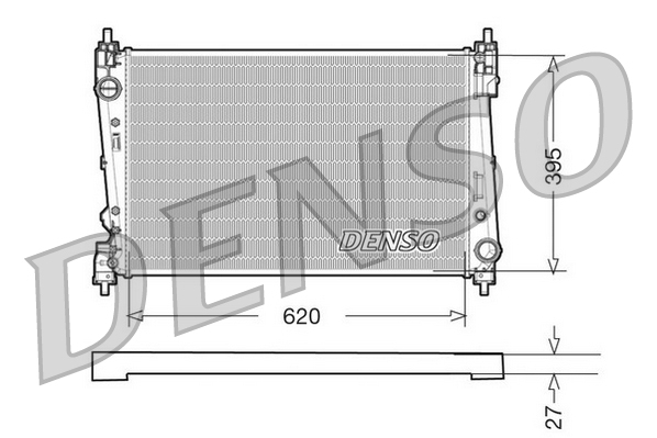 Radiateur Denso DRM09112