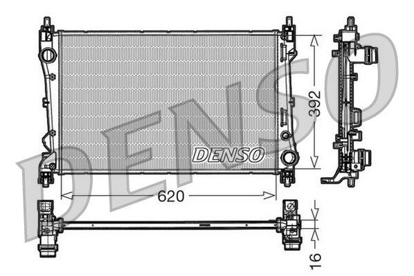 Radiateur Denso DRM09113