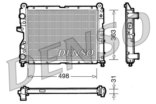 Radiateur Denso DRM09131