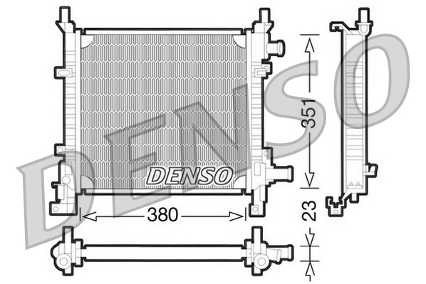 Radiateur Denso DRM10061