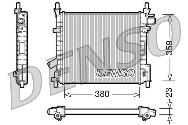 Radiateur Denso DRM10062