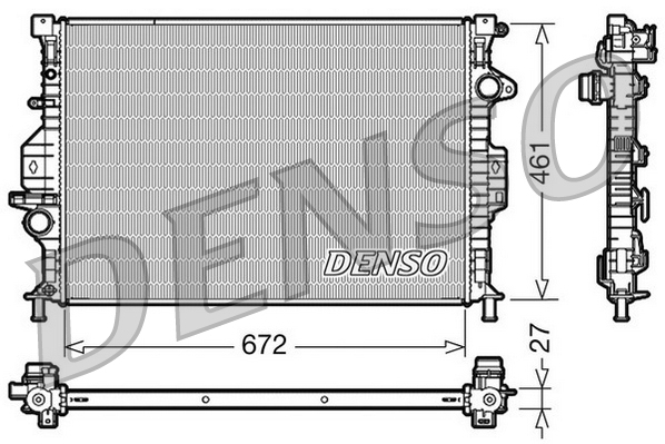 Radiateur Denso DRM10069