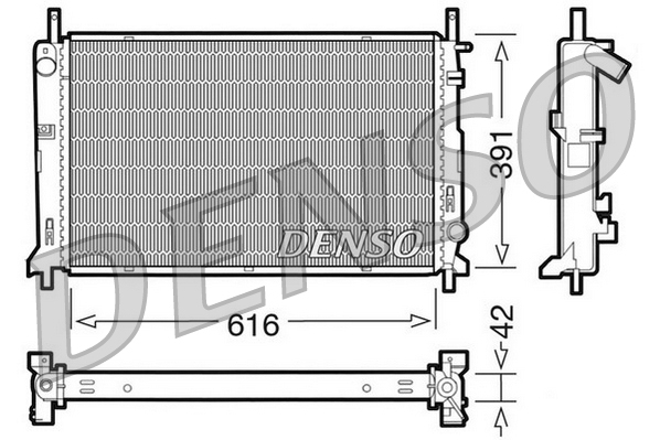 Radiateur Denso DRM10071