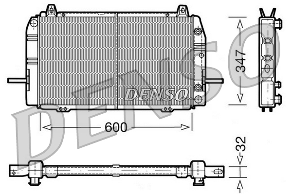 Radiateur Denso DRM10084