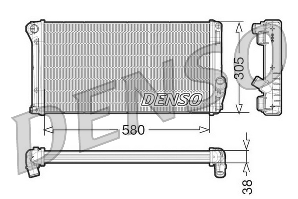 Radiateur Denso DRM13020