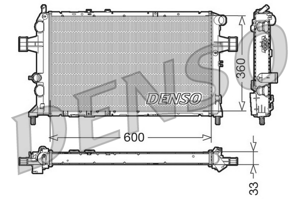 Radiateur Denso DRM20018