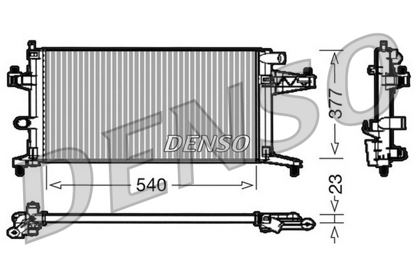 Radiateur Denso DRM20038