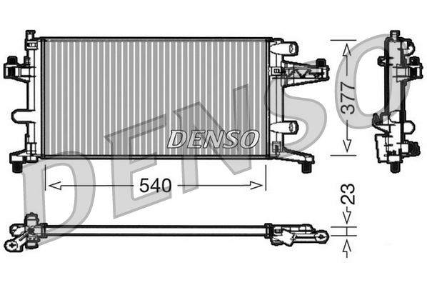 Radiateur Denso DRM20040