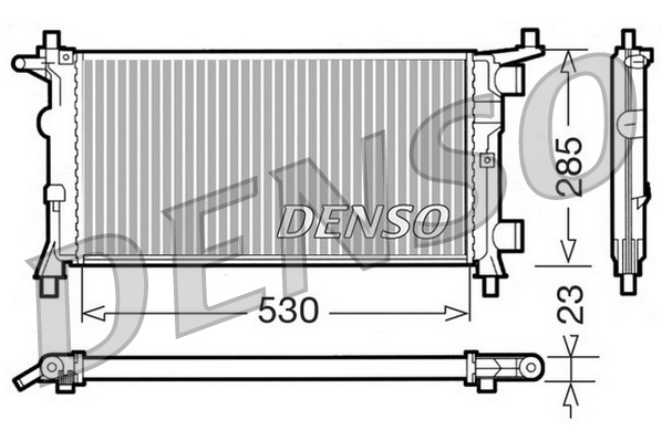 Radiateur Denso DRM20041