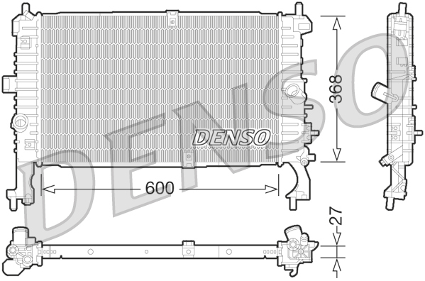 Radiateur Denso DRM20106