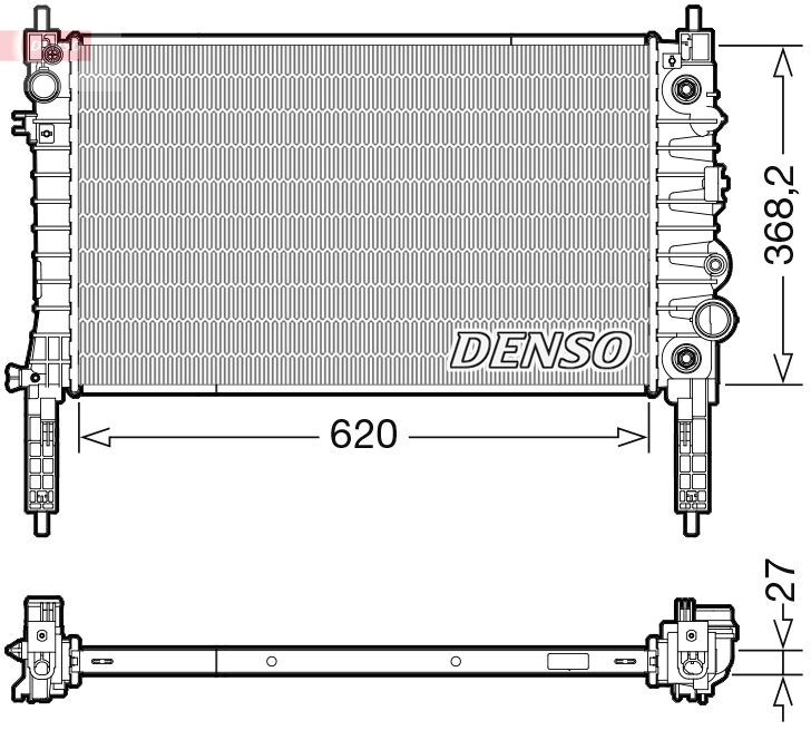 Radiateur Denso DRM20119