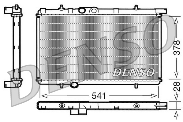 Radiateur Denso DRM21021