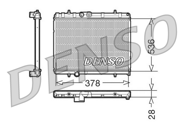 Radiateur Denso DRM21056