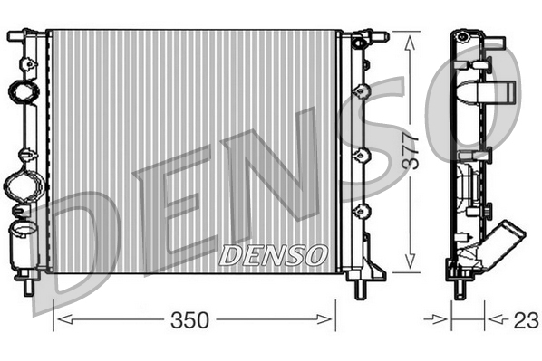 Radiateur Denso DRM23010