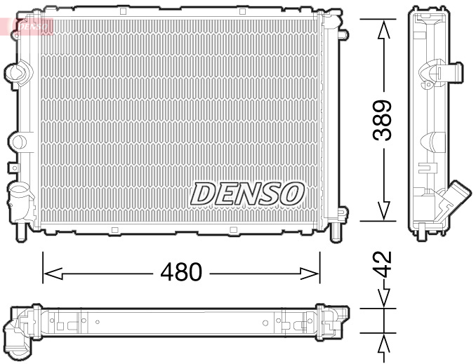 Radiateur Denso DRM23033