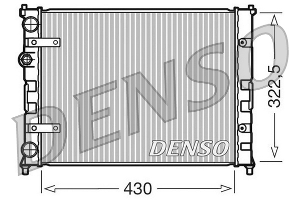 Radiateur Denso DRM26007