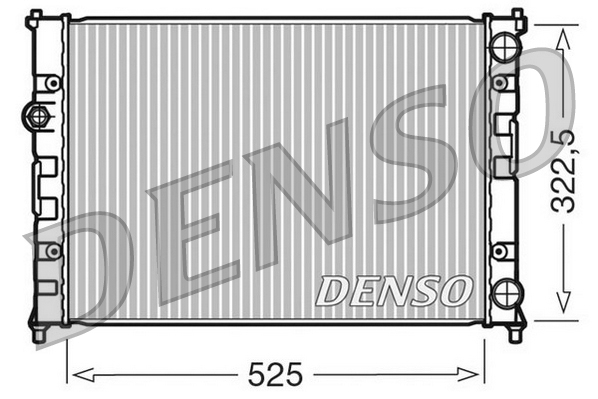 Radiateur Denso DRM26008