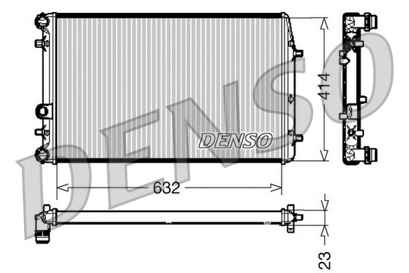 Radiateur Denso DRM27005