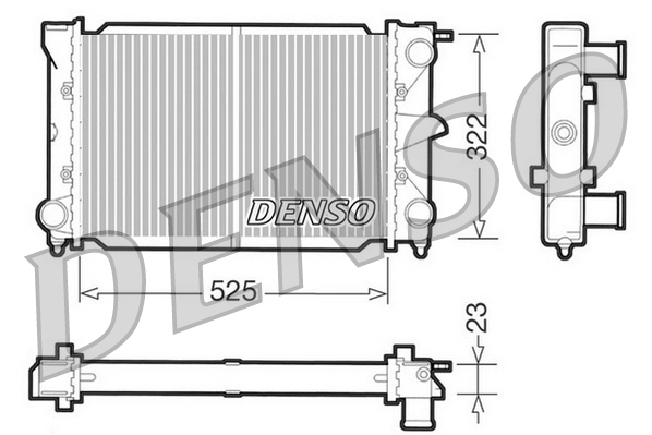 Radiateur Denso DRM32003