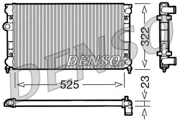 Radiateur Denso DRM32006