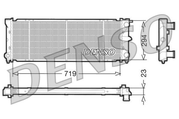 Radiateur Denso DRM32026