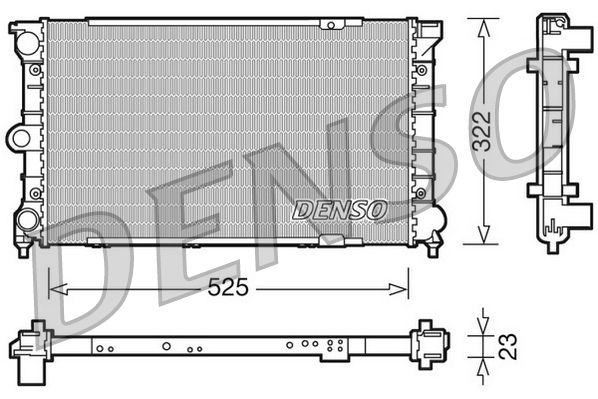 Radiateur Denso DRM32031