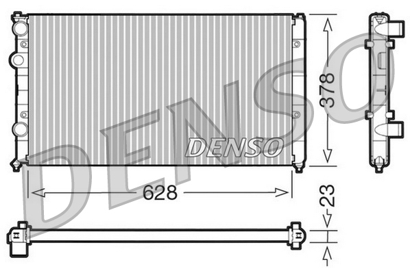 Radiateur Denso DRM32035