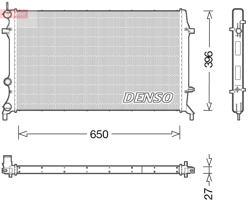 Radiateur Denso DRM32043