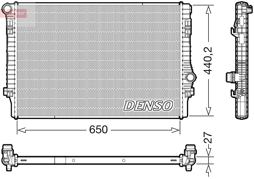 Radiateur Denso DRM32049