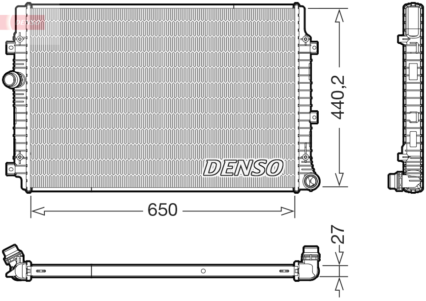 Radiateur Denso DRM32059